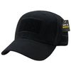 Rapdom Tactical Low Crown Structured Cap, Black