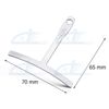 Guitar Neck Notched Straight Edge Luthier Tools Kit Understring Radius Gauge TD
