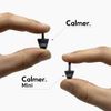 Flare Calmer Mini – Small Ear Plugs Alternative – Reduce Annoying Noises Without Blocking Sound – Soft Reusable Silicone – Grey