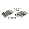 Kentrol 30421 Polished Silver Liftgate Hinge Pair 77-86 CJ7