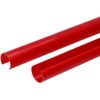 Front Kidney Grill Grilles Insert Trims Stripe for E60 E61 F52 E65 E66(Red)