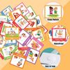 Visual Timetable for Home,Visual Timetable for kids,Practical Routine Chart for Children with 60 Durable Visual Pecs Cards, Support for Autism, ADD, Learning Difficulties, Early Years Transitions