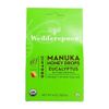 Organic Manuka Honey Drops Eucalyptus 4 OZ