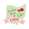 CafePress Buckeye State Sticker Oval Car Bumper Sticker
