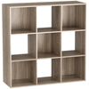 Closet Organizer Storage Shelves Save Space Indoor Study Bookshelves 9-Cube 
