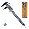 Fixed measuring slide Digital electronic micron measuring slide with large LCD display fractions, conversion 150mm, black