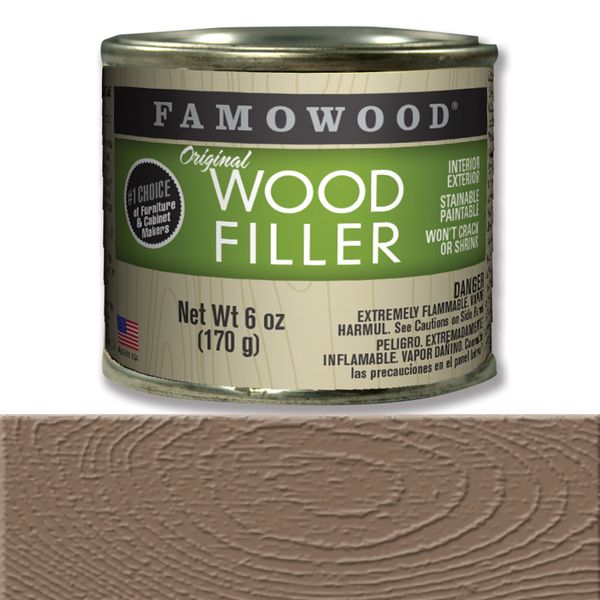 Famowood 6 oz Walnut Pro Wood Filler