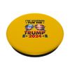 I'm Voting Trump 2024 Sunglasses Design PopSockets Swappable PopGrip