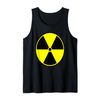 Radioactive Radiation Hazard Sign Warning Caution Symbol Tank Top
