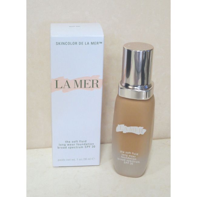 LA MER THE SOFT FLUID LONG WEAR FOUNDATION SPF 20 - SHADE BUFF 23A - 1 OZ BOXED