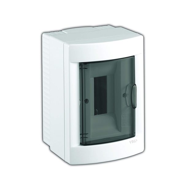 Surface-Mounted Small Distribution/Fuse Box/Distribution Box Surface-Mounted IP40 2,4,6,8,12,16,24,36 Module, 1,2,3-row with DIN Rail + PE/N Terminals
