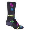 SockGuy Cubic Socks, Dark Grey, S-M