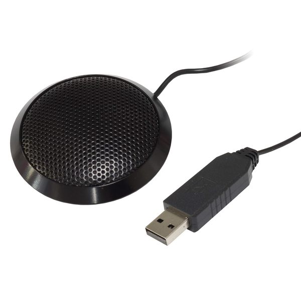 PR-FLATMIC-USB Flat Type PC Microphone Omnidirectional Case PC Compact Compact Skype Calling Internet Call