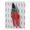 Wall Control Slotted Pegboard Industrial Hook Assortment Kit- 13-Pc Red