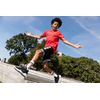 Champion Boys Heritage Script Mesh Short (Medium,Scarlet)