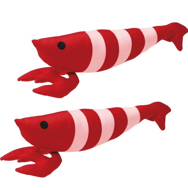 Petio Cat Kicker Toy, Shrimp x 2 (Set Purchase)