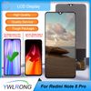 YWLRONG LCD for Xiaomi Redmi Note 8 Pro Screen Replacement Touch Screen Digitizer Assembly Screen Replacement with Tools(Black)