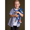 MerryMakers Pete the Cat Plush Doll, 14.5-Inch , Blue