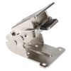 MANCHAP 4 PCS Folding Leg Hinge Bracket, 0-90-180 Degree Foldable Support Bracket Self-Locking Hinge with Screws, Lock Extension Support for Table Leg, Bed Leg, Workbench, Silver