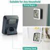 2PCS LCD Digital Indoor Thermometers Hygrometer Room Temperature Humidity Meter
