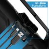 Pyle Bluetooth BoomBox Speaker System - Portable W/Built-in RGB Lights