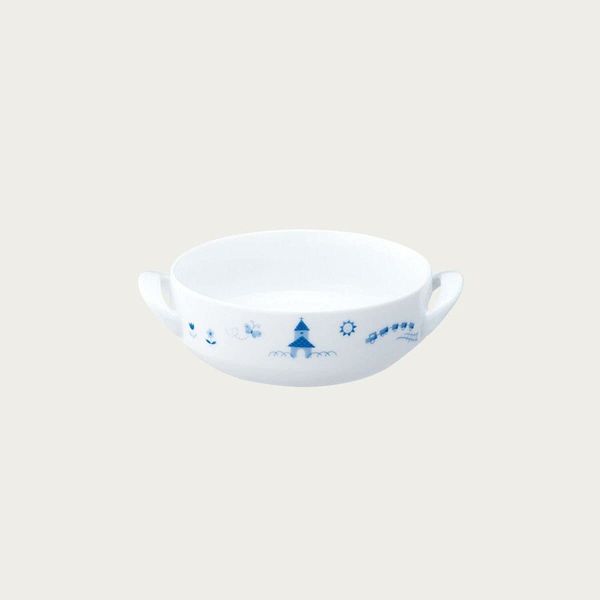 Noritake Children's Tableware (Reinforced Porcelain) Soup Plate, Light Step Series