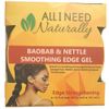 All I Need Naturally Baobab & Nettle Smoothing Edge Gel, 2 Oz.