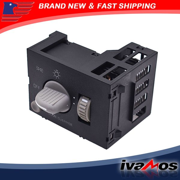 For 1996-1999 Chevy GMC C / K1500 New Headlamp Dimmer Light Switch