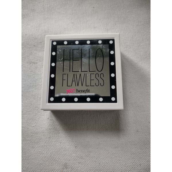 Benefit Hello FLAWLESS ~CHAMPAGNE~ Powder Foundation & Custom Cover-up No Brush