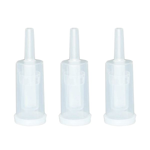 3 Pcs Fermentation Airlocks Transparent Wine Airlocks Multifunction Bubble Airlocks for Preserving Brewing and Making Wine
