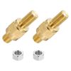 MECCANIXITY 3/8 Inch Battery Terminal Charging Posts Battery Terminal Connector Post Adapter Thread Stud