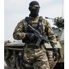 Molle Tactical Pistol Thigh Gun Holster, Drop Leg Holster, Right Hand Adjustable (A-Black)