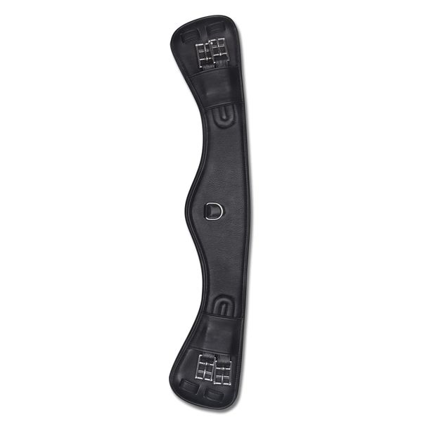 WALDHAUSEN Contour Short Leather Strap 90 cm Black