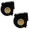 24V .15A 76mm x 30mm High Performance Squirrel Cage Cooling Fan (2)