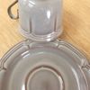 Coffee Cup & Saucer Rafine Storm Grey Cafe Dinnerware Commercial