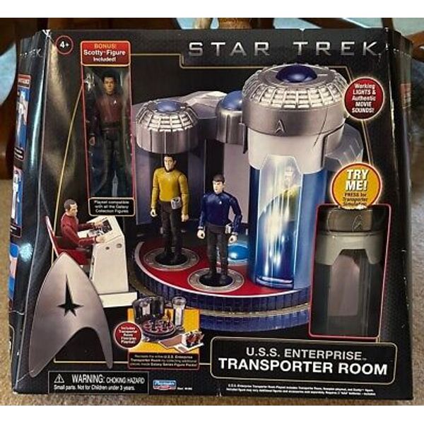 Playmates Star Trek -The 2009 Movie USS Enterprise Transporter Room -New