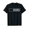Boobs 80085 Calculator Display LED LCD T-Shirt, black, S