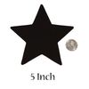 Playfully Ever After 5 Inch 12pc Stiff Felt Stars (Light Blue)
