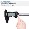 6" 150mm Digital Caliper Micrometer LCD Gauge Vernier Electronic Measuring Tool