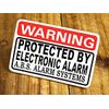 Sticker Warning Protected By Electronic Alarm _ SC – 027 – Gen