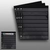 20 Prophila insert pages 8 lines on 10 double-sided black inserts
