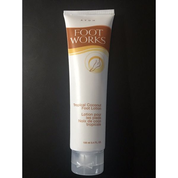 Avon Footworks Tropical Coconut Foot Lotion (Discontinued)