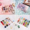 2 Pack 36 Grids Clear Plastic Organizer Box with Adjustable Dividers, Small Craf