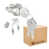 L-1172C National Mailbox Lock Replacement C9100 - with 3 Keys, Replacement for USPS Mailbox Key Lock -10 Pack