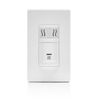 Leviton IPHS5-1LW Decora In-Wall Humidity Sensor & Fan Control , 3A, Single Pole, White