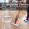 Microfiber Washable Spray Mop Refills Compatible with Promist Max, Reusable Pads Replacement Head (4)