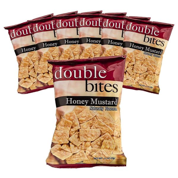 7 Bag Pack DPTG Honey Mustard Double Bites - Ideal Protein Compatible (Robard)