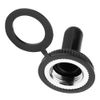 Toggle Switch Waterproof Cap, 20Pcs 12mm Waterproof Toggle Switch Rubber Cap Boot Cover, Rubber Mini Toggle Switch Waterproof Cover Boot Cap for Electrical Switches, Black