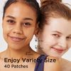 AVARELLE Acne Pimple Patch (40 Count) Absorbing Hydrocolloid Spot Treatment with Tea Tree Oil, Calendula Oil and Cica, Certified Vegan, Cruelty Free (VARIETY / 40 COUNT)