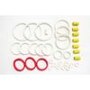 Game Room Guys Bally White Rubber Ring Kit Compatible with Bugs Bunny Pinball Machine